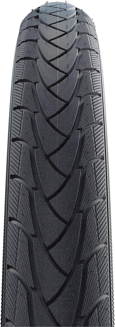 Schwalbe - Marathon Plus Reflex – Trekkingreifen mit Reflexstreifen für Fahrräder. 26x1.35, 26x1.35