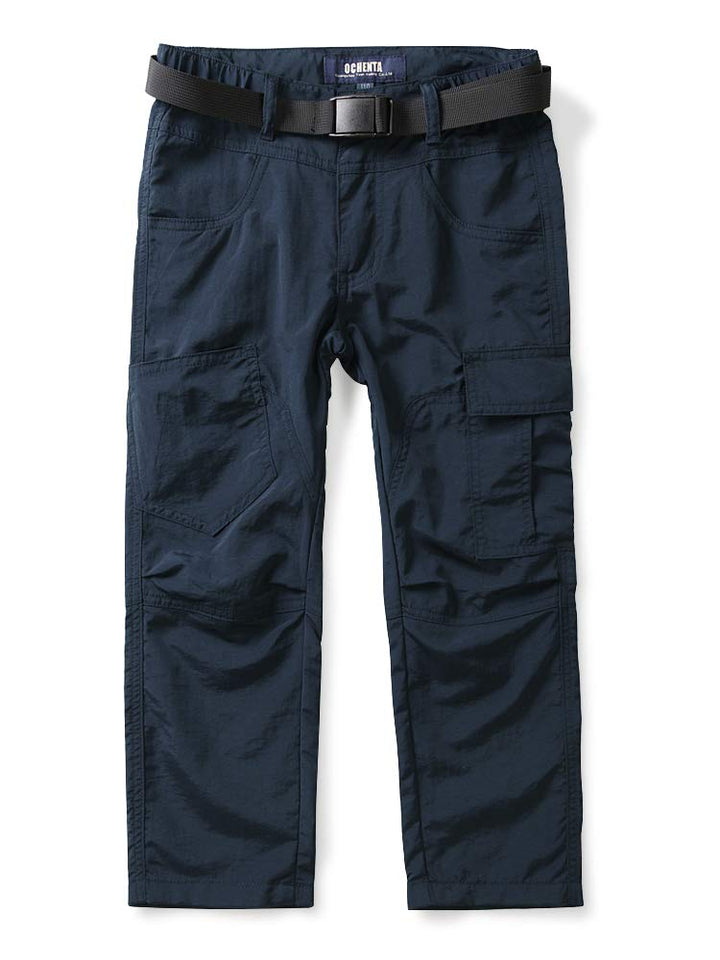 Aeslech Unisex Kinder Outdoorhose Wanderhose, Quick Dry Hosen für Jungen, Trekkinghose Camping Angel