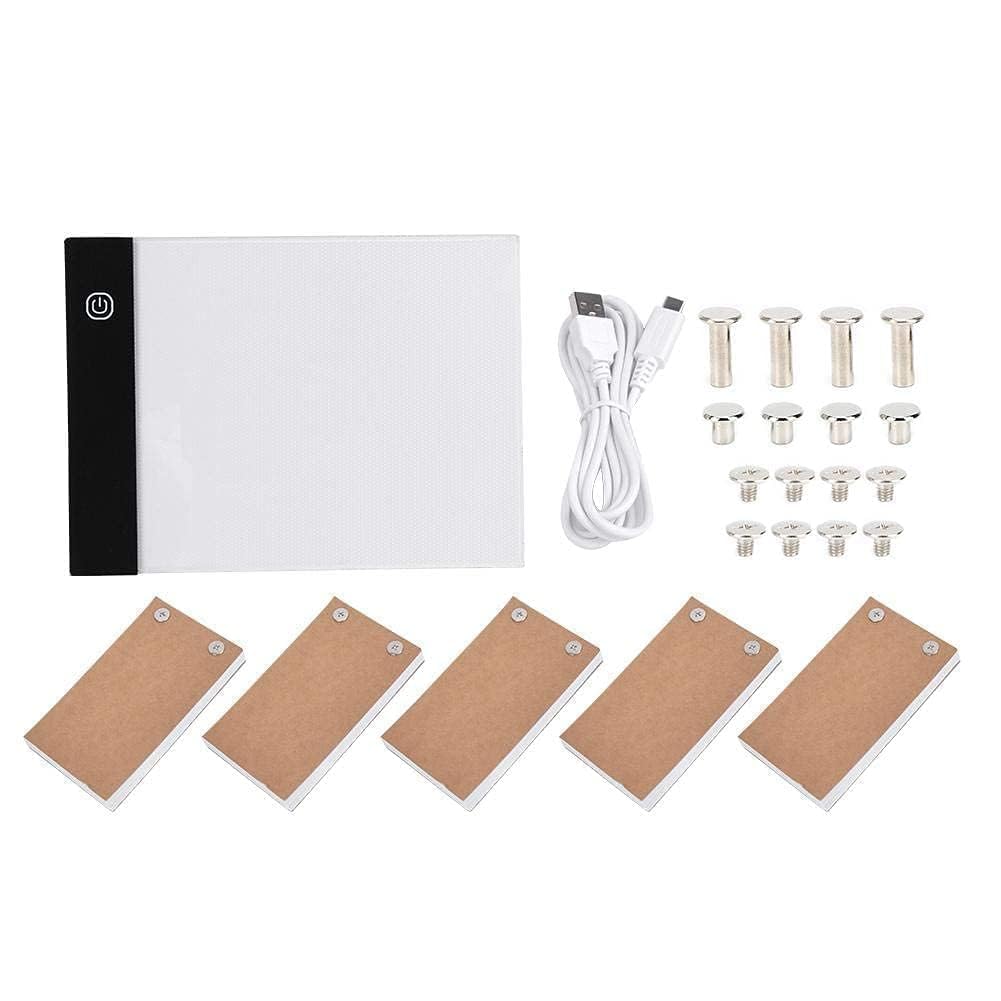 Vbestlife LED Hand Zeichenbrett Ultradünne A6 Kinder USB Painting Tracing Tragbare Lichtbox Tracer F