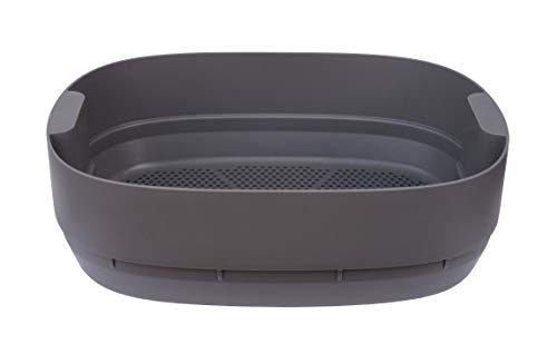Plastia Urbalive Tablett, Motiv Wurm, Hellgrün
