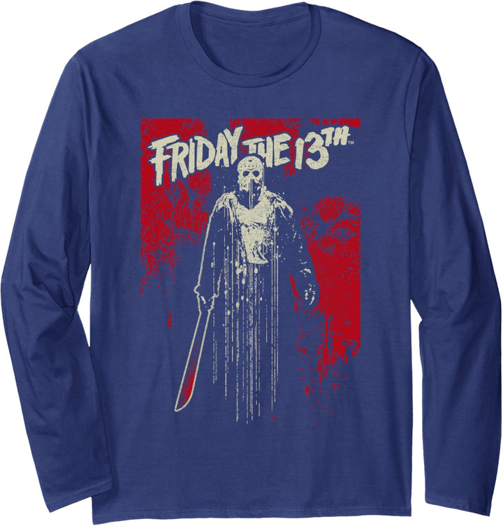 Friday the 13th Jason Drip Langarmshirt