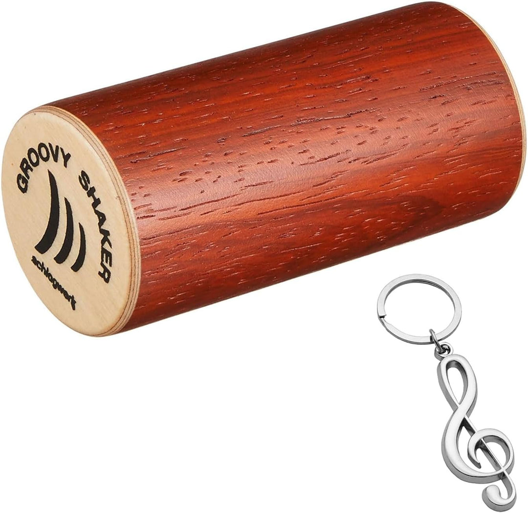 Schlagwerk SK50 Groovy Shaker + keepdrum Violinschlüssel Schlüsselanhänger