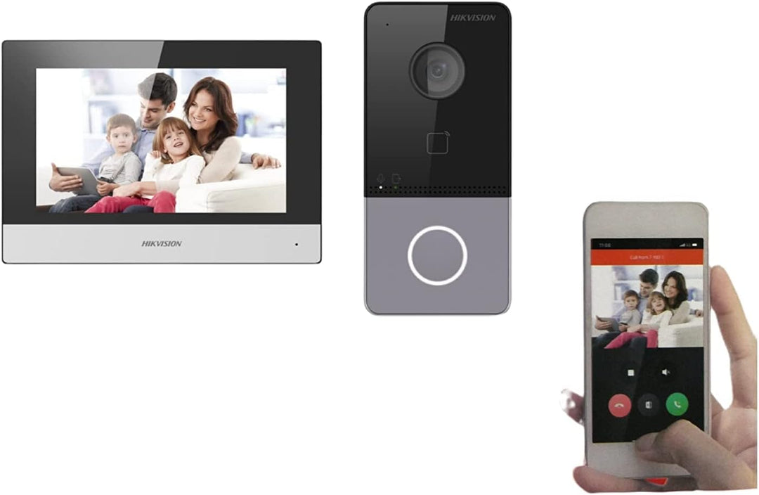 Hikvision DS-KIS603-P (B) (IP VDP KIT) – WLAN-Lösung