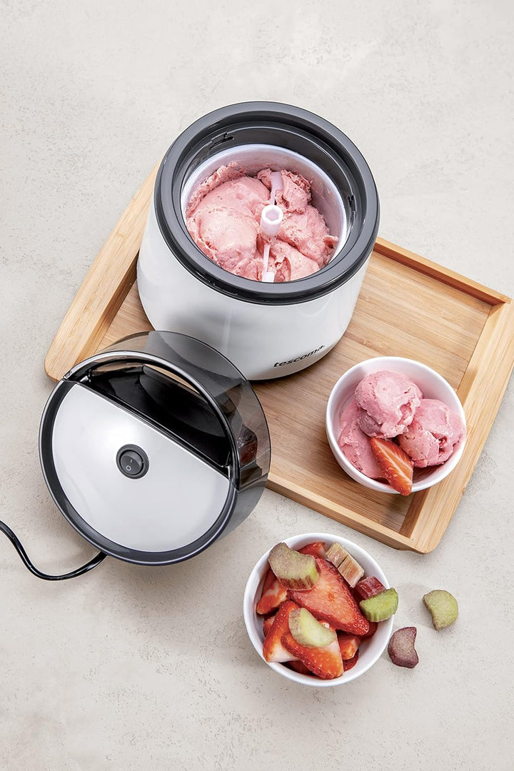 Tescoma 908660 Elektrische Eismaschine mit Kühlbehälter, 800 ml, LinieGrandCHEF