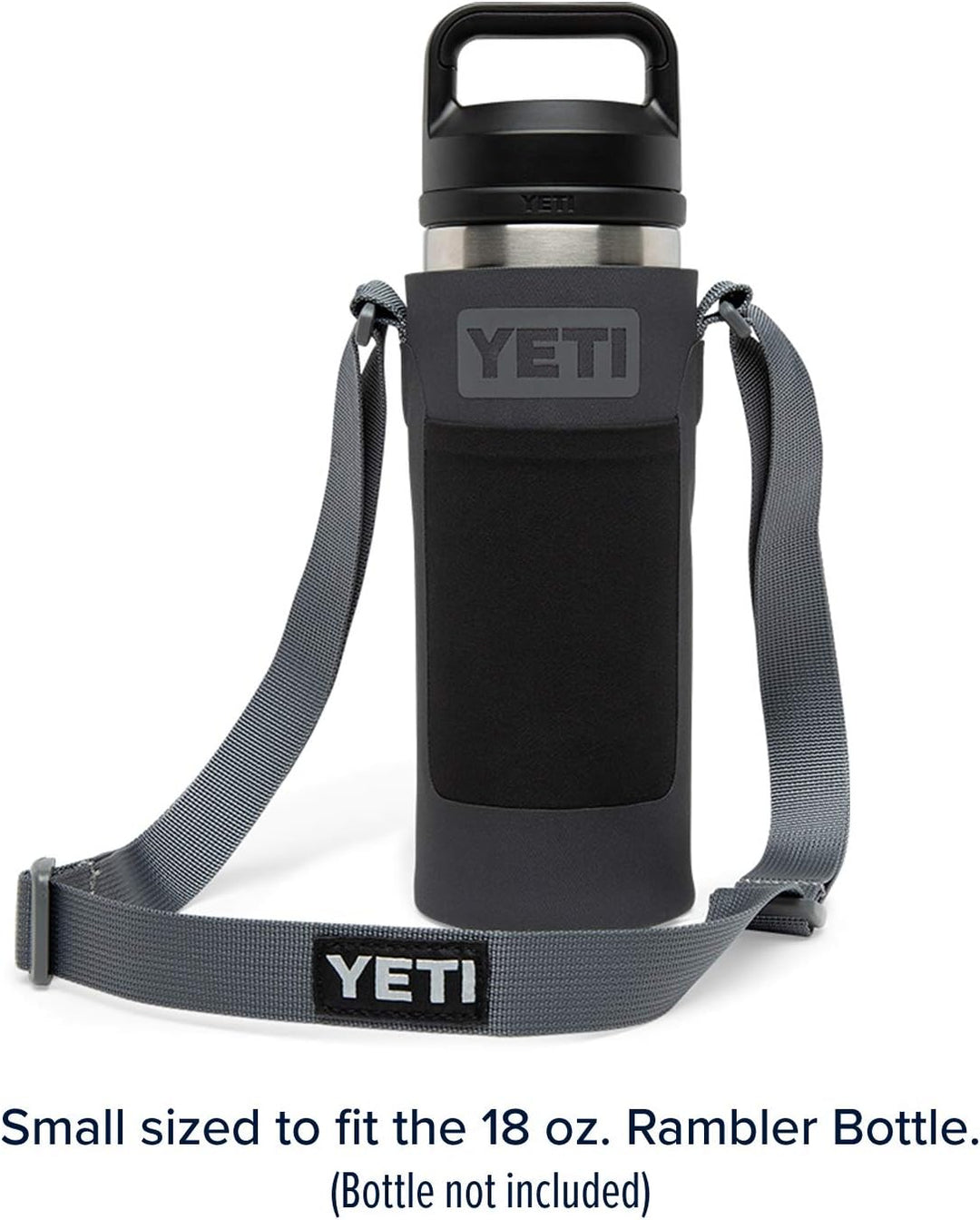 YETI Flaschenschlinge für Rambler-Flaschen Dunkelgrau Small, Fits 18 oz., Dunkelgrau Small, Fits 18