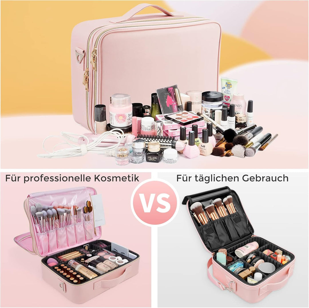 Kosmetiktasche Damen Make up Tasche Gross Make up Koffer Kosmetikkoffer Schminktasche Schminkkoffer
