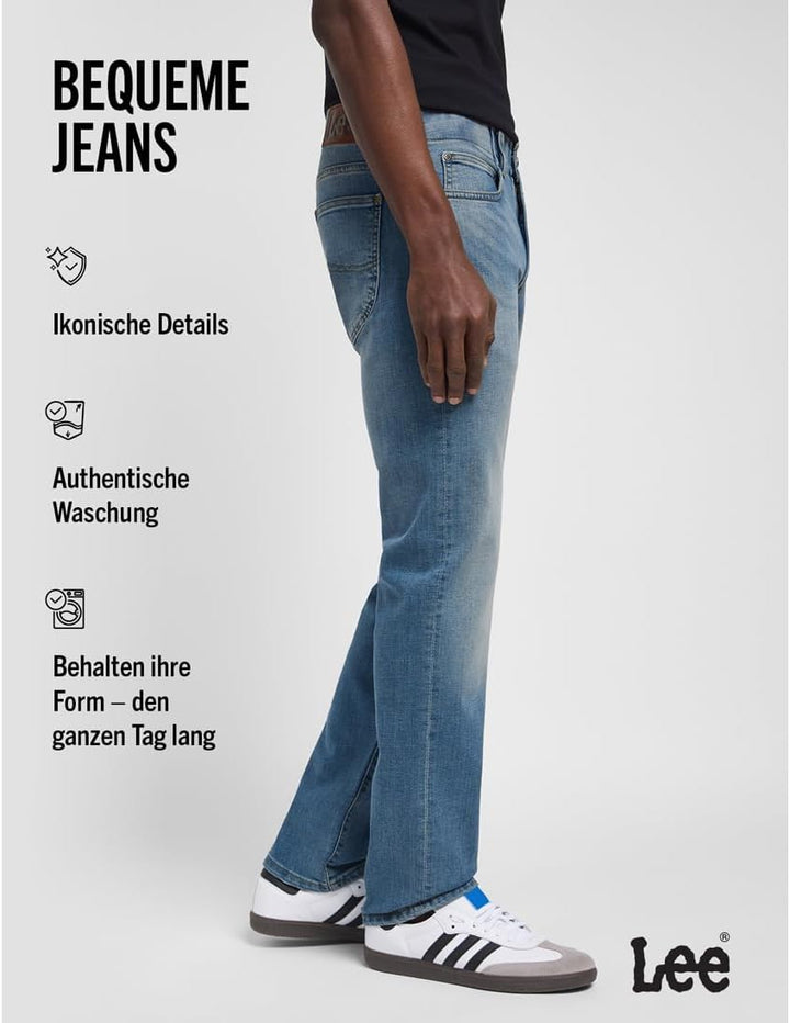Lee Herren Slim Fit MVP Jeans 27W / 32L Lenny, 27W / 32L Lenny