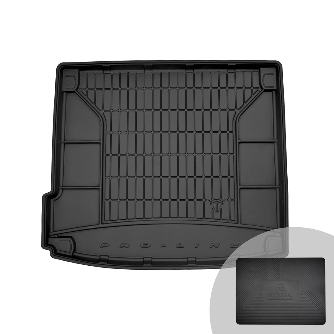 FROGUM ProLine 3D Gummimatte Exklusive Auto Kofferraummatte Kofferraumwanne für BMW X6 E71 2007-2014