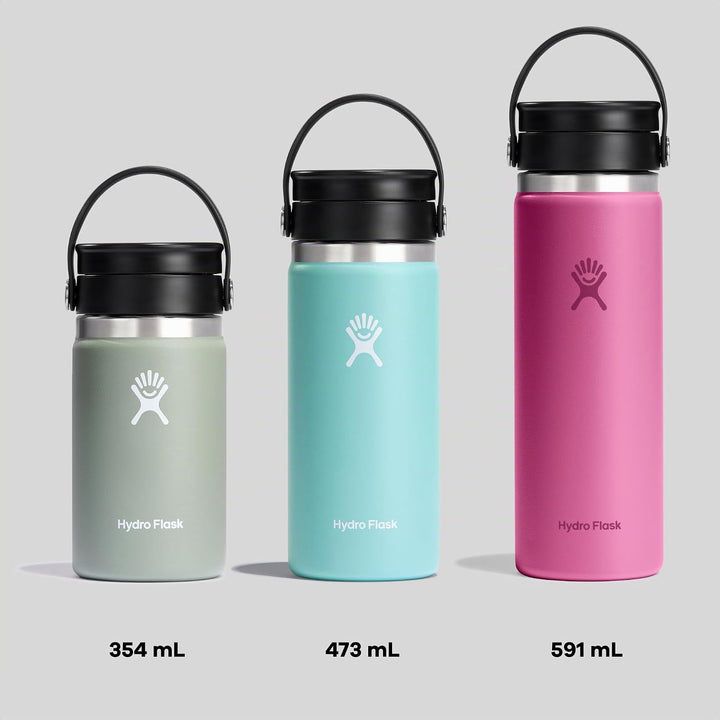 HYDRO FLASK - Coffee Flask 591 ml (20 oz) - Vakuumisolierter Edelstahl-Thermos - Auslaufsicher Flex-