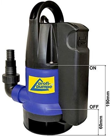 Schmutzwasserpumpe Tauchpumpe Dirt-Star-Extra-SS 400 Gartenpumpe zum Bewässern und als Kellerpumpe z