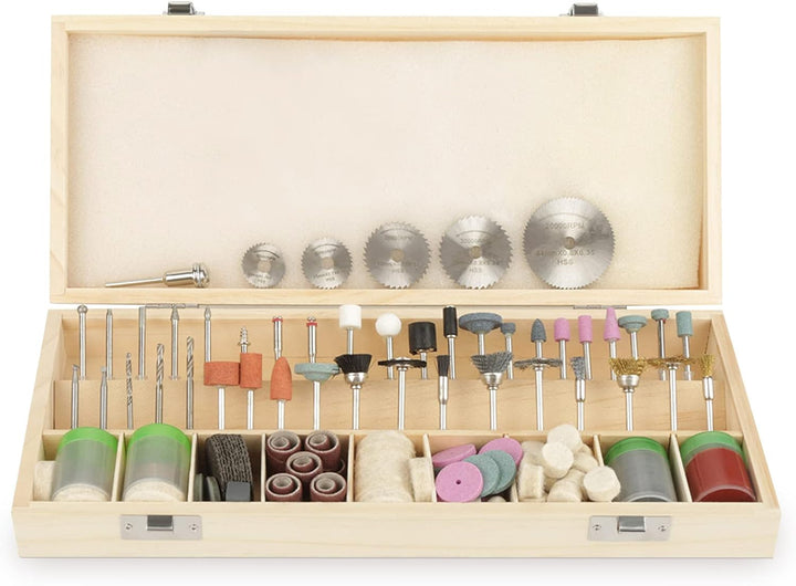 242 Pcs Zubehör Set, Zubehoer für Multifunktionswerkzeug Rotary Tool Zubehör Set Mehrzweck Zubehörse