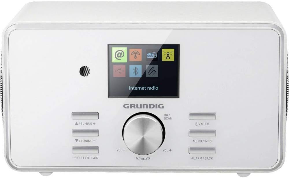 GRUNDIG GIR1110 DTR 5000 X White Weiss Stereo 2.0 / All-in-one