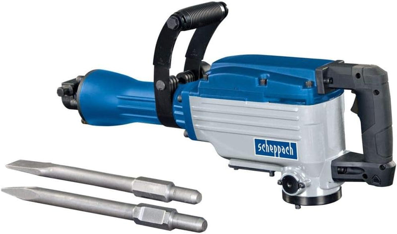 Scheppach Abbruchhammer AB1600 Bohrhammer Betonhammer (1600 Watt, 50 Joule, inkl. Sechskant-Aufnahme