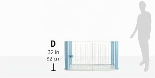 Ferplast Hamsterkäfig, Nagerkäfig CRICETI 15, Kleintierkäfig, Hamsterzubehör inklusive, 78 x 48 x h