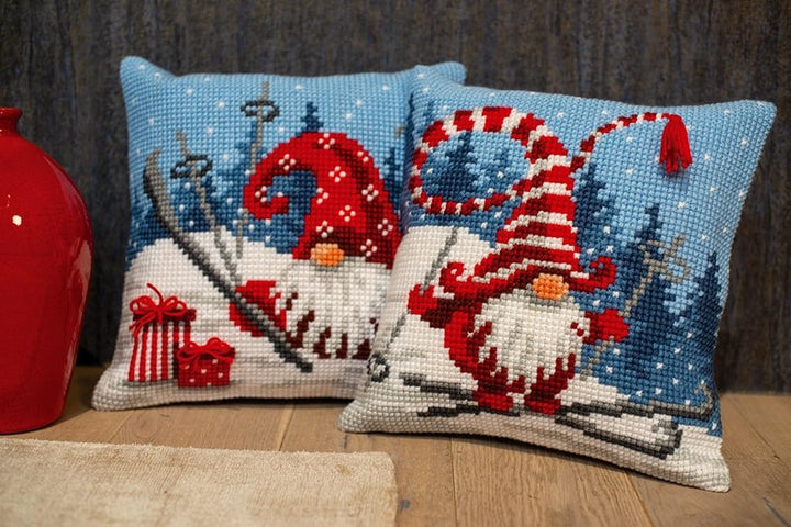 Vervaco PN-0172809 Kreuzstichkissen, Mehrfarbig, 40x40cm, 40x40cm