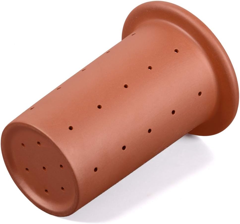 Ton Teekanne Tenno 1,1 Liter mit Tonsieb und Bambushenkel. Handgefertigt, Original Aricola®