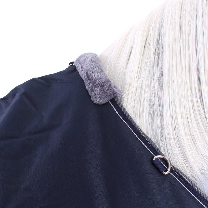 Equit'M Unisex Turnout Teppich Tyrex 600 D 168 cm 6 ft/6-Inch/198 cm marineblau/grau, 6 ft/6-Inch/19