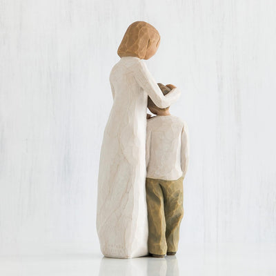 Enesco 26102 Willow Tree Figur Mutter und Sohn Tischplatte Einzelbett, Tischplatte Einzelbett