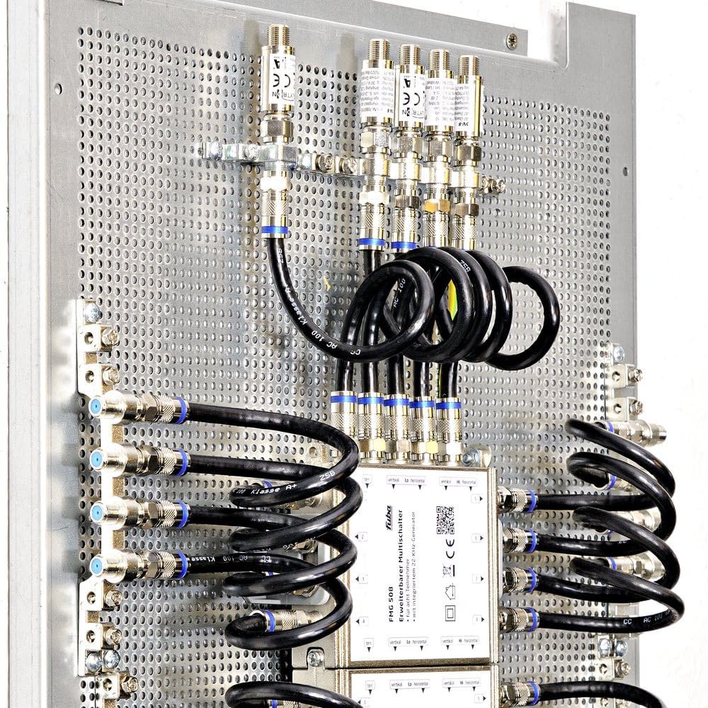 Fuba FMP 516 SL Multischalter-Paneel | Multischalter 16 Teilnehmer, EIN Satellit, komplett vormontie