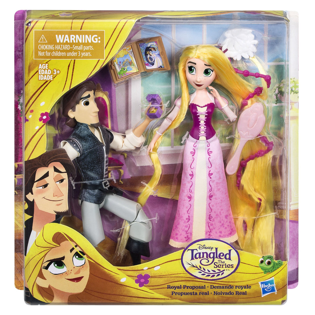 Hasbro Disney Prinzessinnen Disney Rapunzel – Die Serie C1750EU4 Rapunzel und Eugene, Puppen, Mehrfa