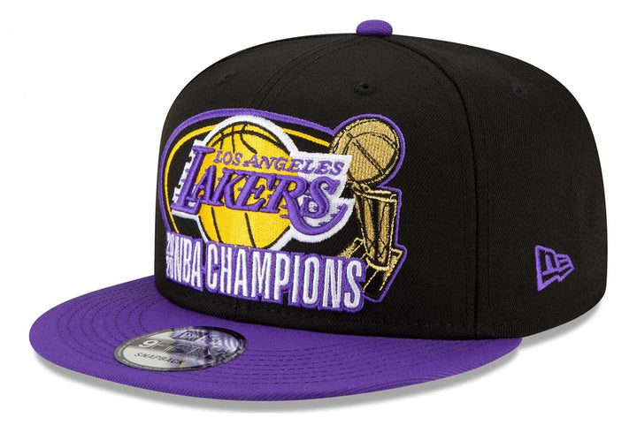 New Era - NBA Los Angeles Lakers 2020 Multi Champs 9Fifty Snapback Cap - Schwarz Farbe Schwarz, Grös