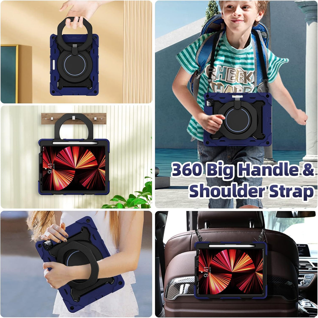 ROISKIN Kinder Hülle für iPad Pro 11 Zoll 4th 3rd 2nd 1st Generation (2022 2021 2020 2018),Stossfest