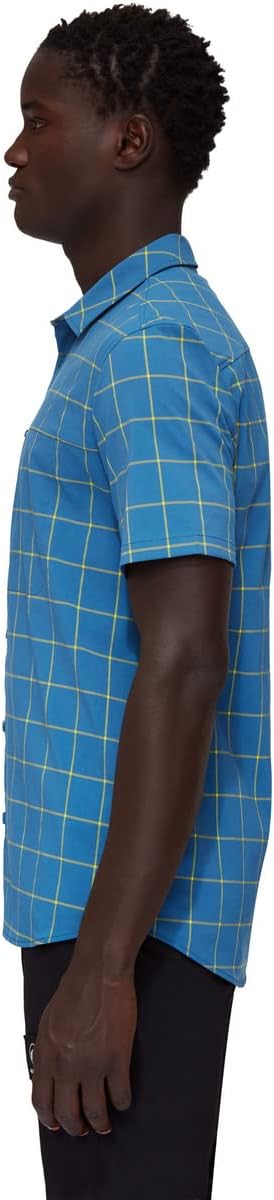 Mammut Mountain Shirt M Deep Ice/Highlime, M Deep Ice/Highlime