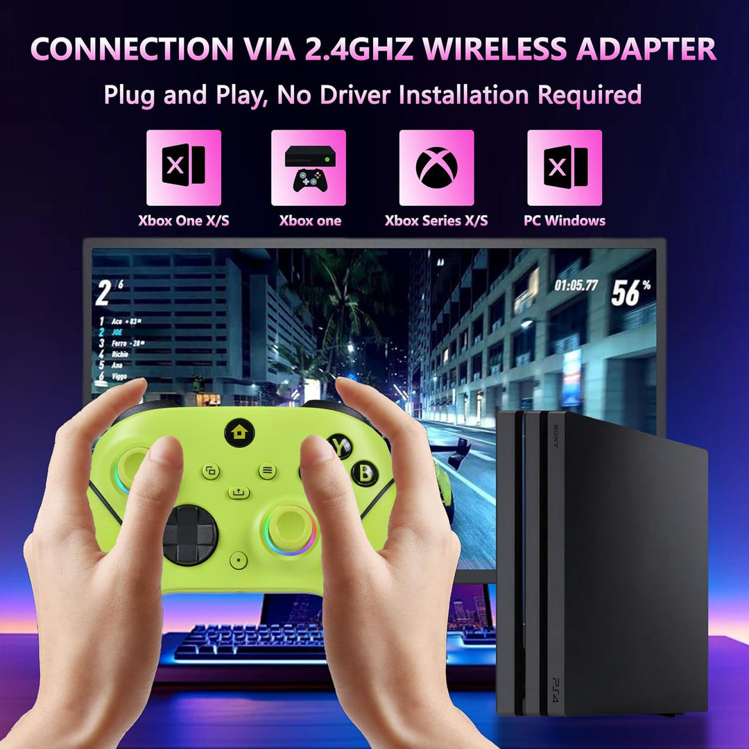 Lampelc Xbox One Controller, Xbox Wireless Controller für Xbox Series X&amp;S/Xbox One/Elite/Windows 7/8