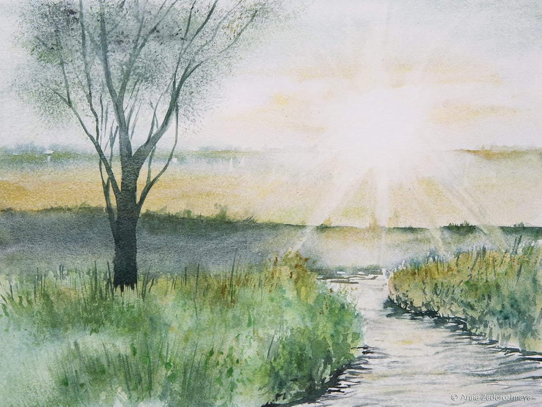 Schmincke – HORADAM® AQUARELL, Super Granulation Trio Aue, 5 ml Tuben, 74 619 097, Kartonset, sehr s