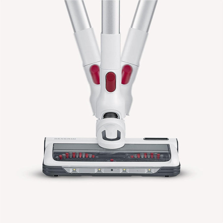 SEVERIN 2-in-1 Stiel- und Handstaubsauger, leistungsstarker Akku Staubsauger für Tierhaare, kabellos