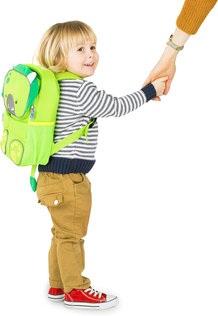 Trunki Kleinkindrucksack & Kindergartentasche - gut sichtbar - Dudley (grün) Dino Dudley (Grün), Din