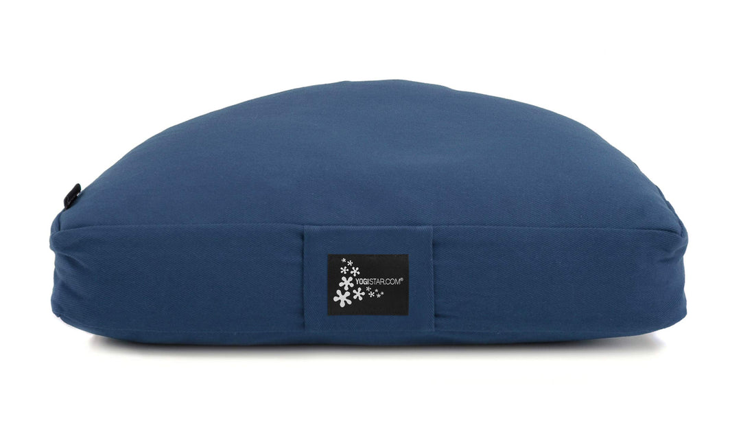 Yogistar Meditationskissen - Halbmond Dunkel Blau Dunkelblau, Dunkelblau