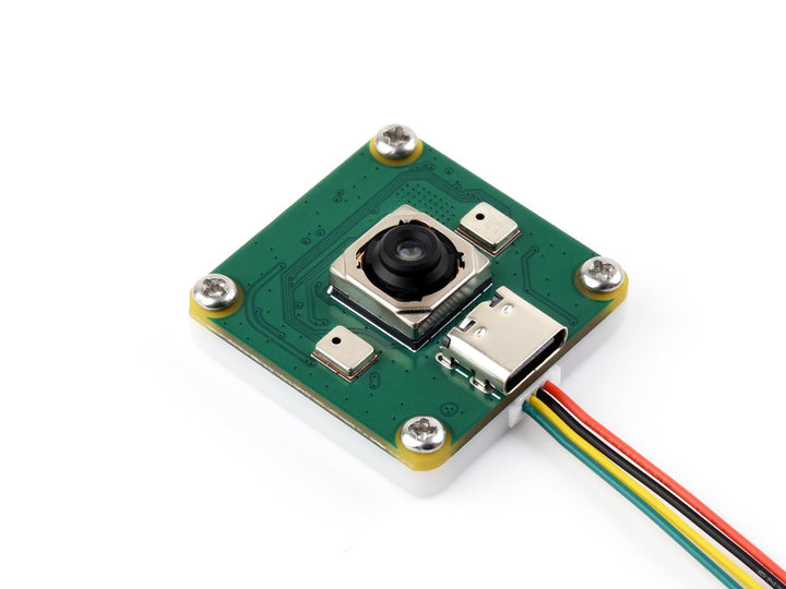 Waveshare IMX378 12MP USB Camera (A), Supports 30 FPS Output, Better Sensitivity In Low-Light Condit