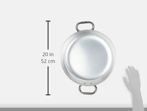 Unbekannt Pentole Agnelli ALMR111040 Strahlungspfanne, professionelles Aluminium 5 mm, 40 cm