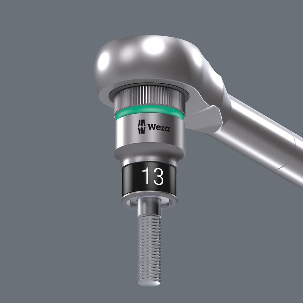 Wera 05003880001 Belt A 1 Zyklop Steckschlüsseleinsatz-Satz, mit Haltefunktion, 1/4"-Antrieb, 10-tei