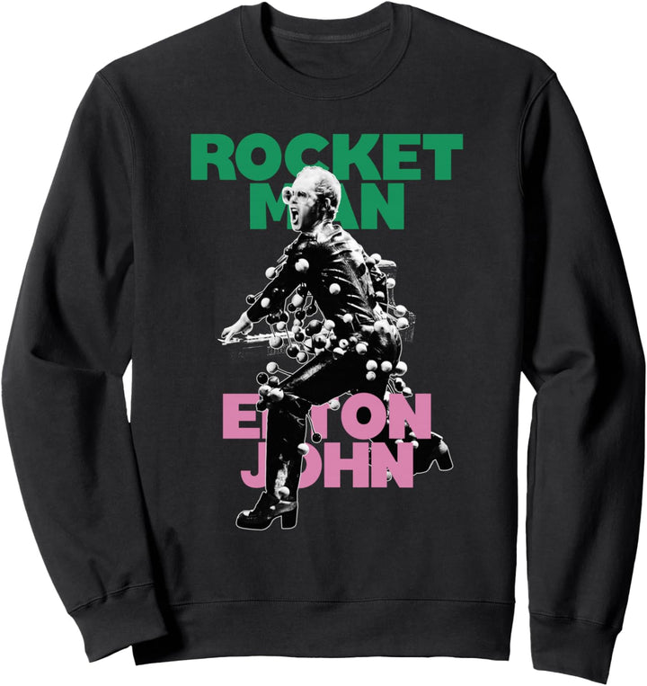 Offizieller Elton John X Rocketman schwarz Sweatshirt