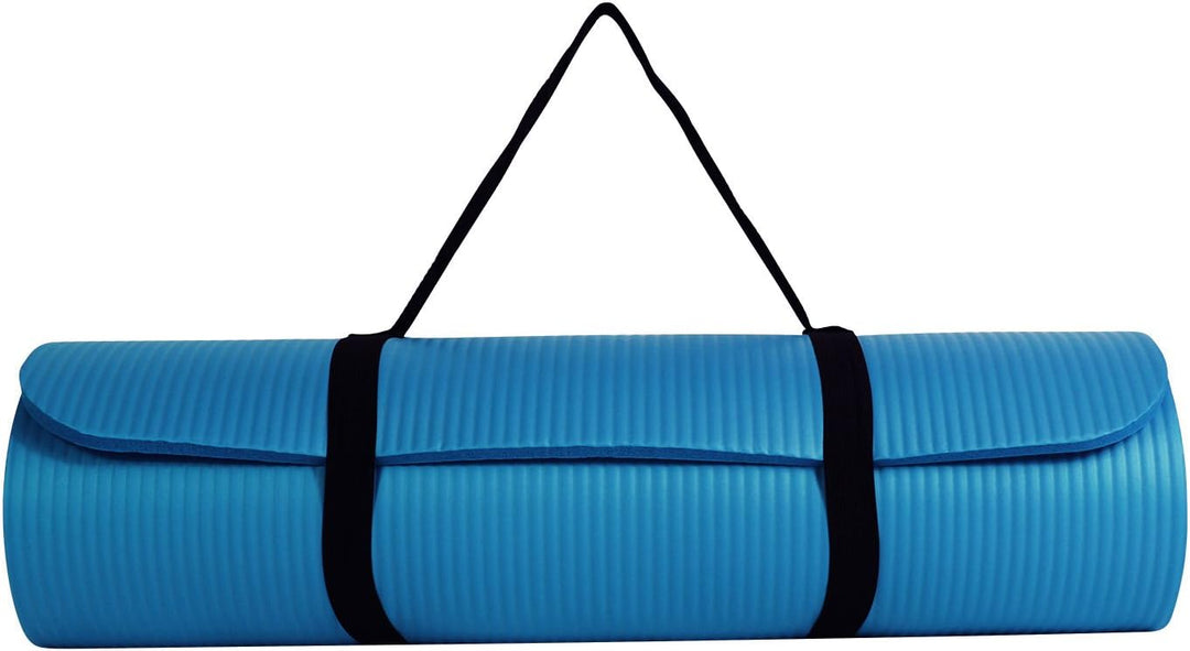 XXL Yogamatte Pilates-Matte Gymnastikmatte Fitnessmatte Fitnessmatte mit Tragegurt Phthalatfrei SGS-