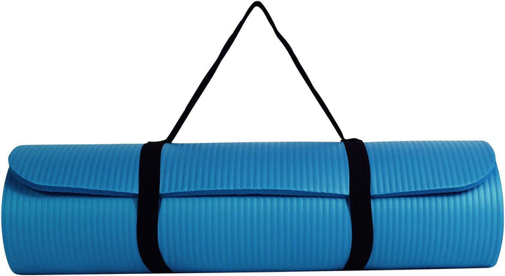 XXL Yogamatte Pilates-Matte Gymnastikmatte Fitnessmatte Fitnessmatte mit Tragegurt Phthalatfrei SGS-