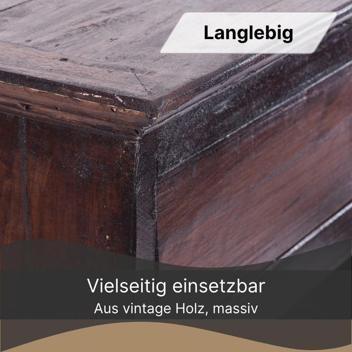 DESIGN DELIGHTS rustikales WEINREGAL Cortez 85 | 85x55cm(HxB) Massivholz | Flaschenregal, Weinflasch