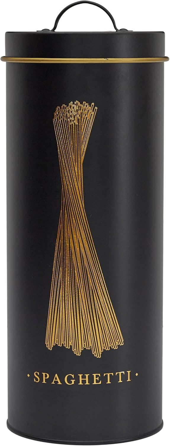 COOK CONCEPT, BT6814, Elegant Metal Box for Spaghetti, modern Design, optimal Protection Against Hum