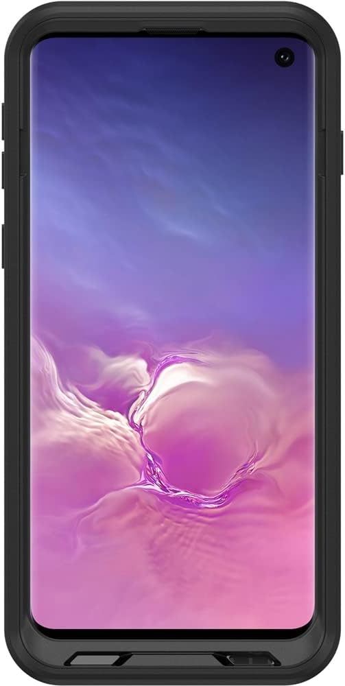 OtterBox Pursuit Series Schutzhülle für Galaxy S10, Transparent / Schwarz durchsichtig / schwarz, du
