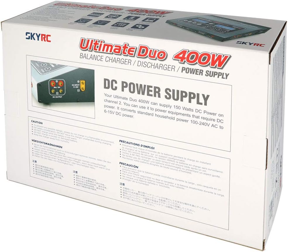 SkyRC Ultimate Duo D400 AC/DC Charger