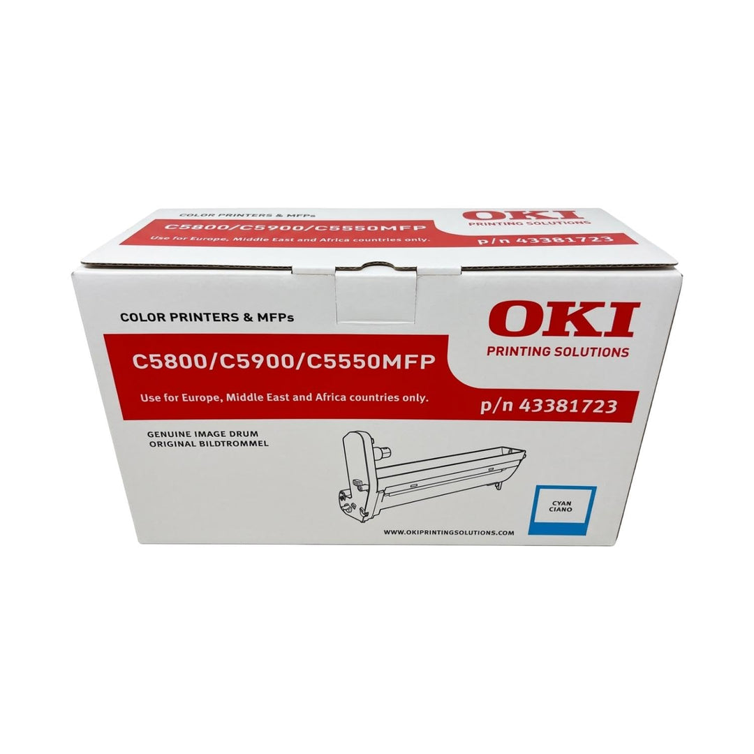 OKI 43381723 Bildtrommeleinheit cyan für C5800 / 5900