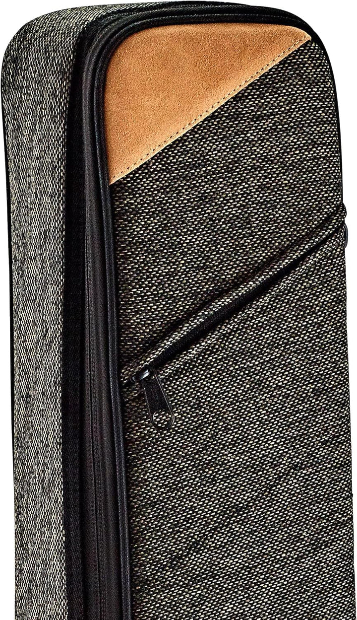 Ortega Guitars gepolstertes Soft Case - für 3/4 Akustikgitarren - Leinen, Baumwolle, Veloursleder -