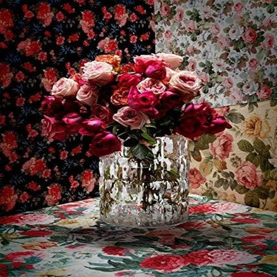 Kartell 1225B4 Vase Matelasse, 30 x 23 cm, glasklar Cristallo, Cristallo