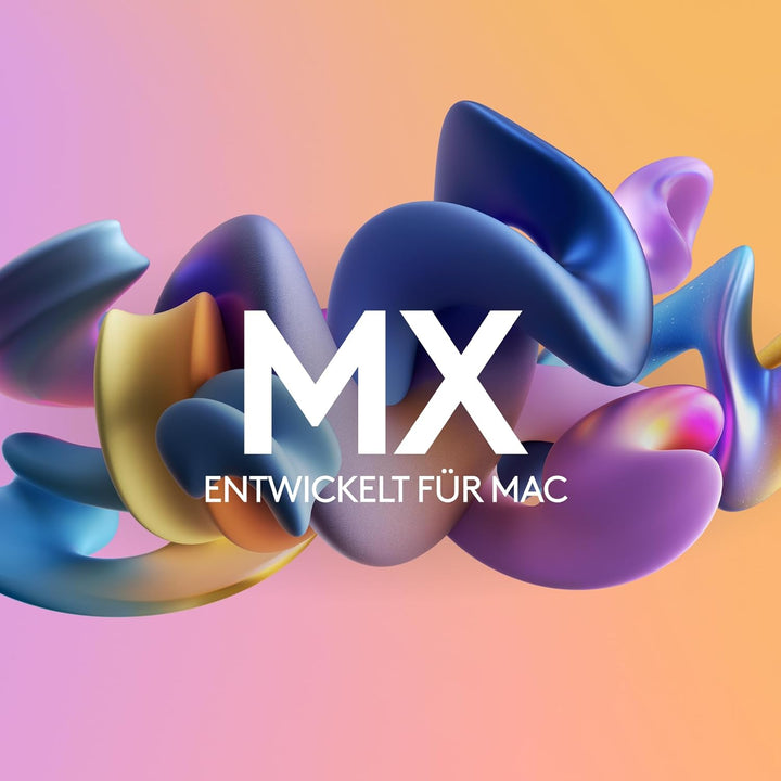 Logitech MX Anywhere 3S for Mac, kompakte kabellose Bluetooth-Maus, 8K-DPI-Abtastung auf jeder Fläch