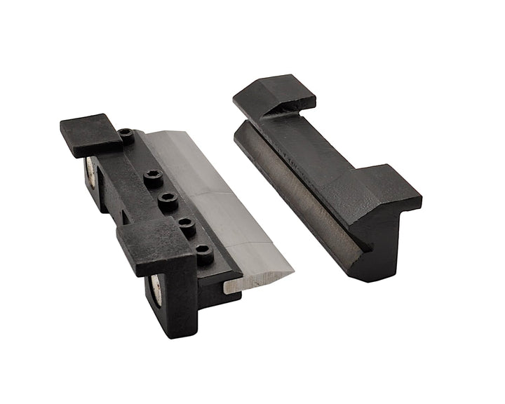 Biegevorrichtung Schraubstock 150mm Biegebacken mit Magnethalterung Abkantbacken biegen Handbieger 1