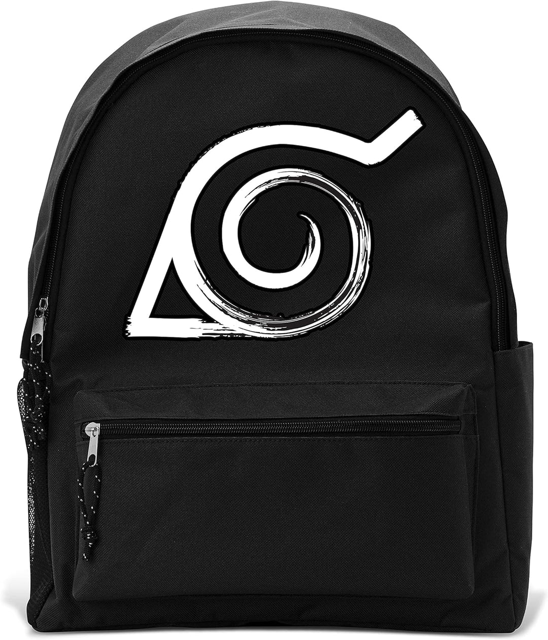 ABYSTYLE - NARUTO SHIPPUDEN – Rucksack – Konoha – Schwarz (35 x 12 x 41 cm)