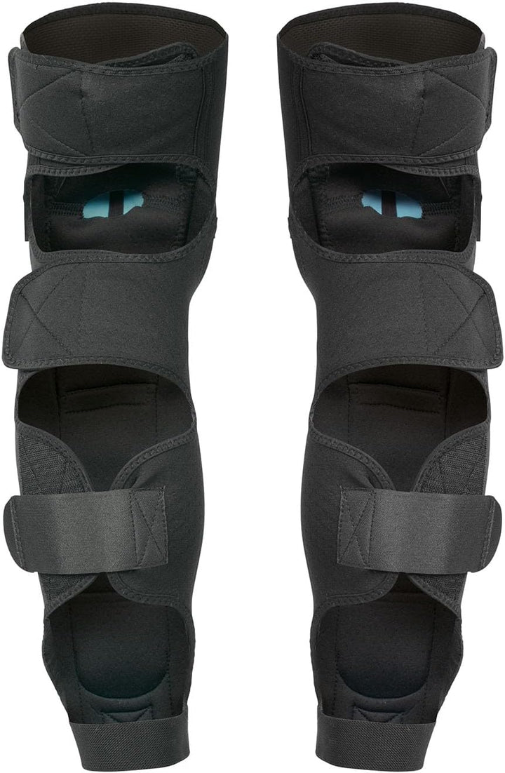 TSG Unisex – Erwachsene Knee-shinguard Temper A 2.0 Ciclocross-Schutz Für Knie Und Glänzen L Schwarz