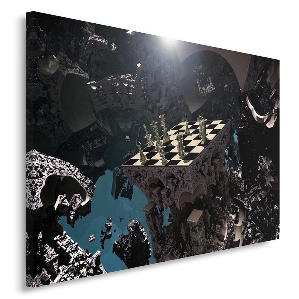 Feeby. Wandbild - 1 Teilig - 70x100 cm, Leinwand Bild Leinwandbilder Bilder Wandbilder Kunstdruck, S